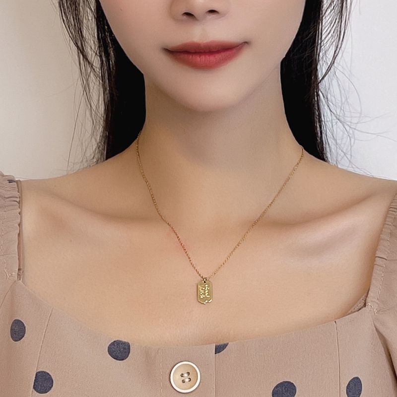 Collier en chaîne d'os pour femme, léger, luxueux, haut de gamme, polyvalent, style INS, simple, élégant et tempérament_voghion.com