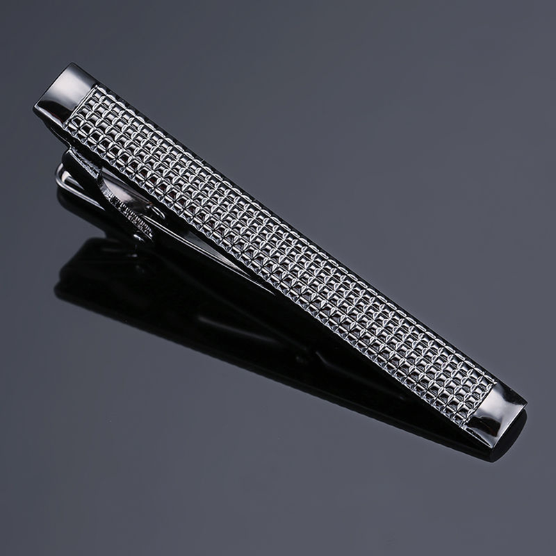 Zhuoxinder clemă de cravată pentru bărbați, model de modă, accesoriu lustruit, cu suprafață netedă, clemă de cravată de afaceri pentru adulți-A_voghion.com