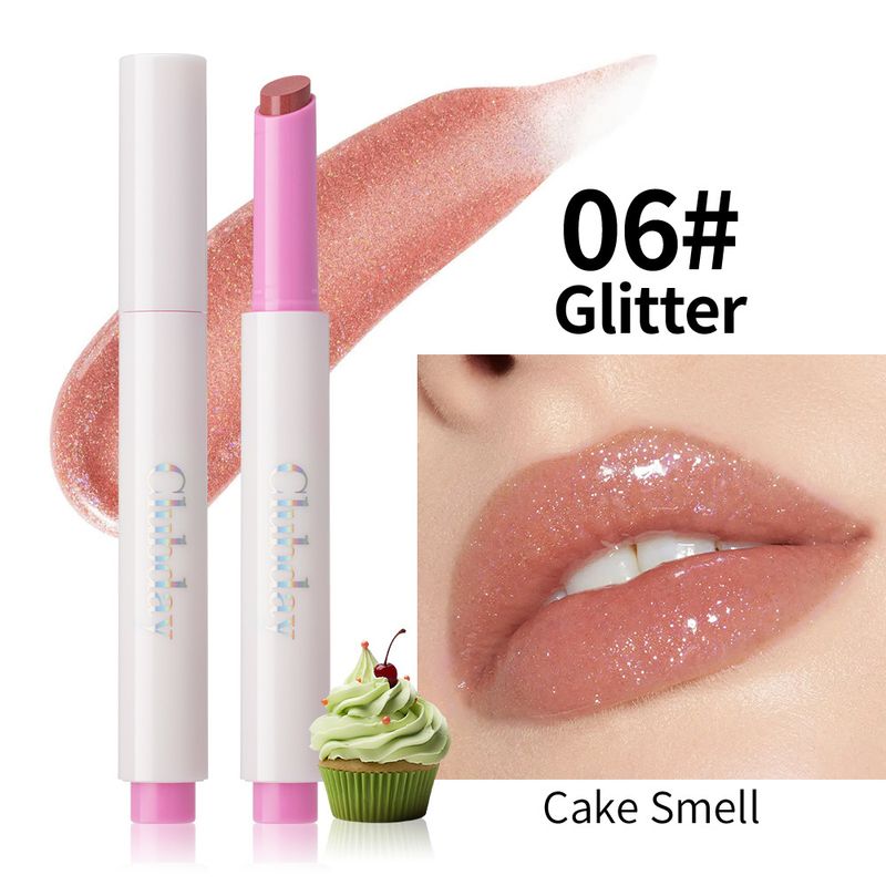 Clubday Langvarig Fugtgivende Presslæbestift - Perlemorsglimmer Roseduftende Spejllipgloss Med Fugtgivende Formel_voghion.com