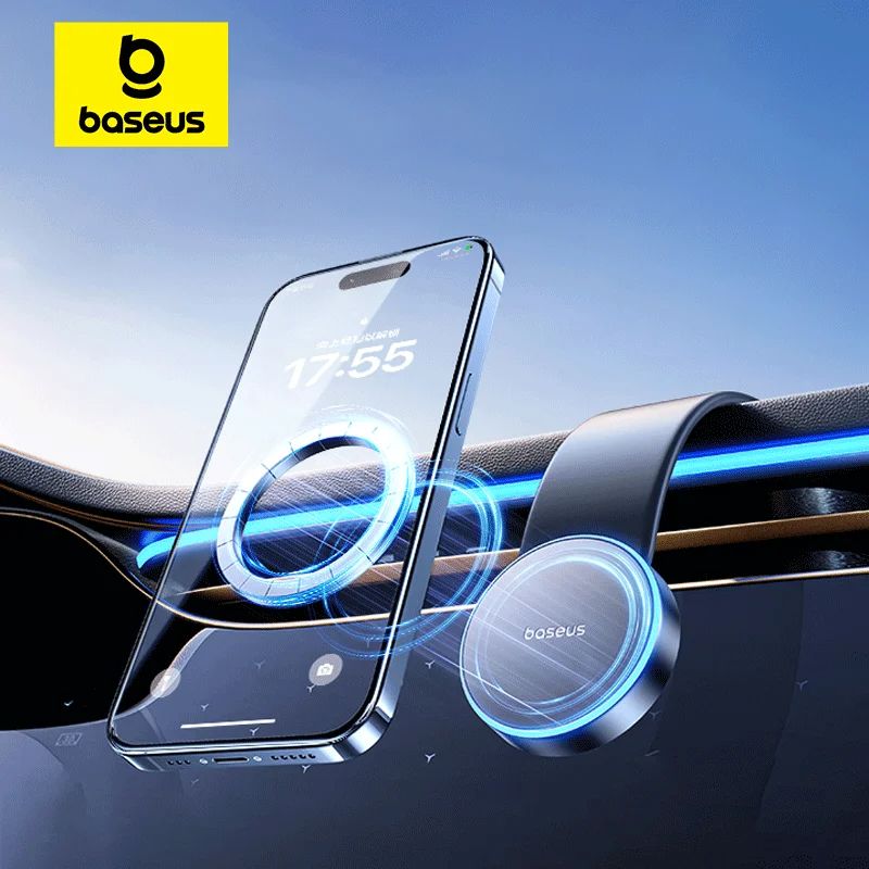 Baseus C02 Magnetic Car Phone Holder Easy Paste With Universal Compatibility For Dashborad_voghion.com