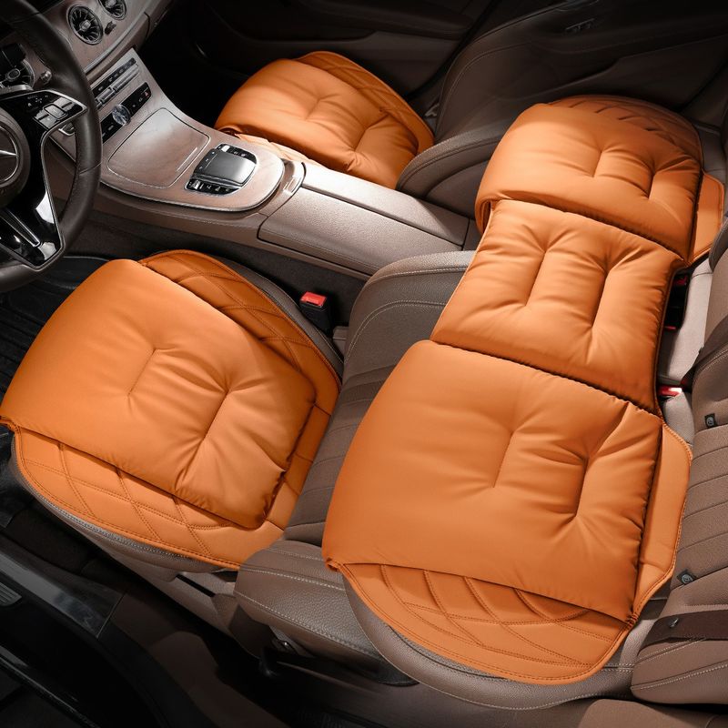 NAPPA Leder Kissen Auto Beine Unterstützung Erweiterung Weiche Abdeckung Für Xpeng /BYD/ Chery/Geely Sitz Schutz Pad_voghion.com
