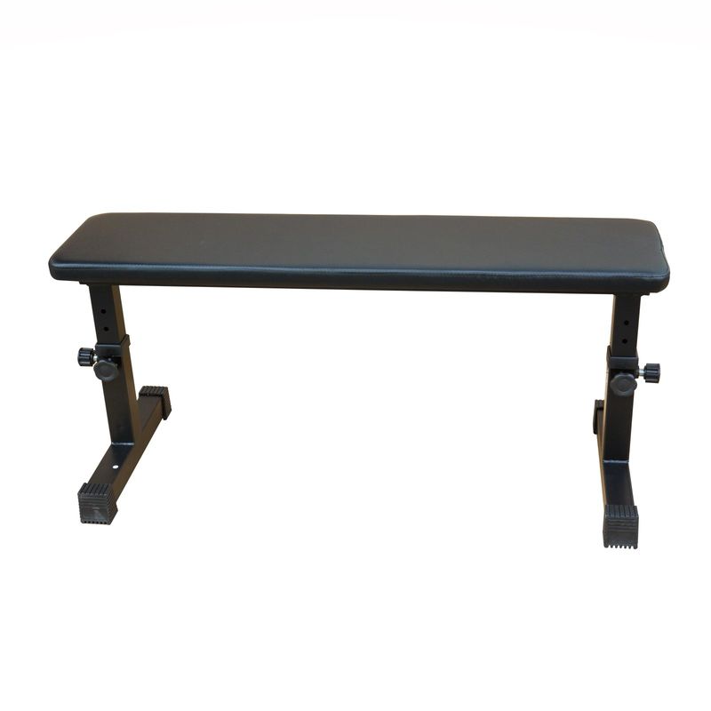 Flat Weight Bench Home Dumbbell Stool Home Fitness Strength Training Bench Comfortable Design_voghion.com