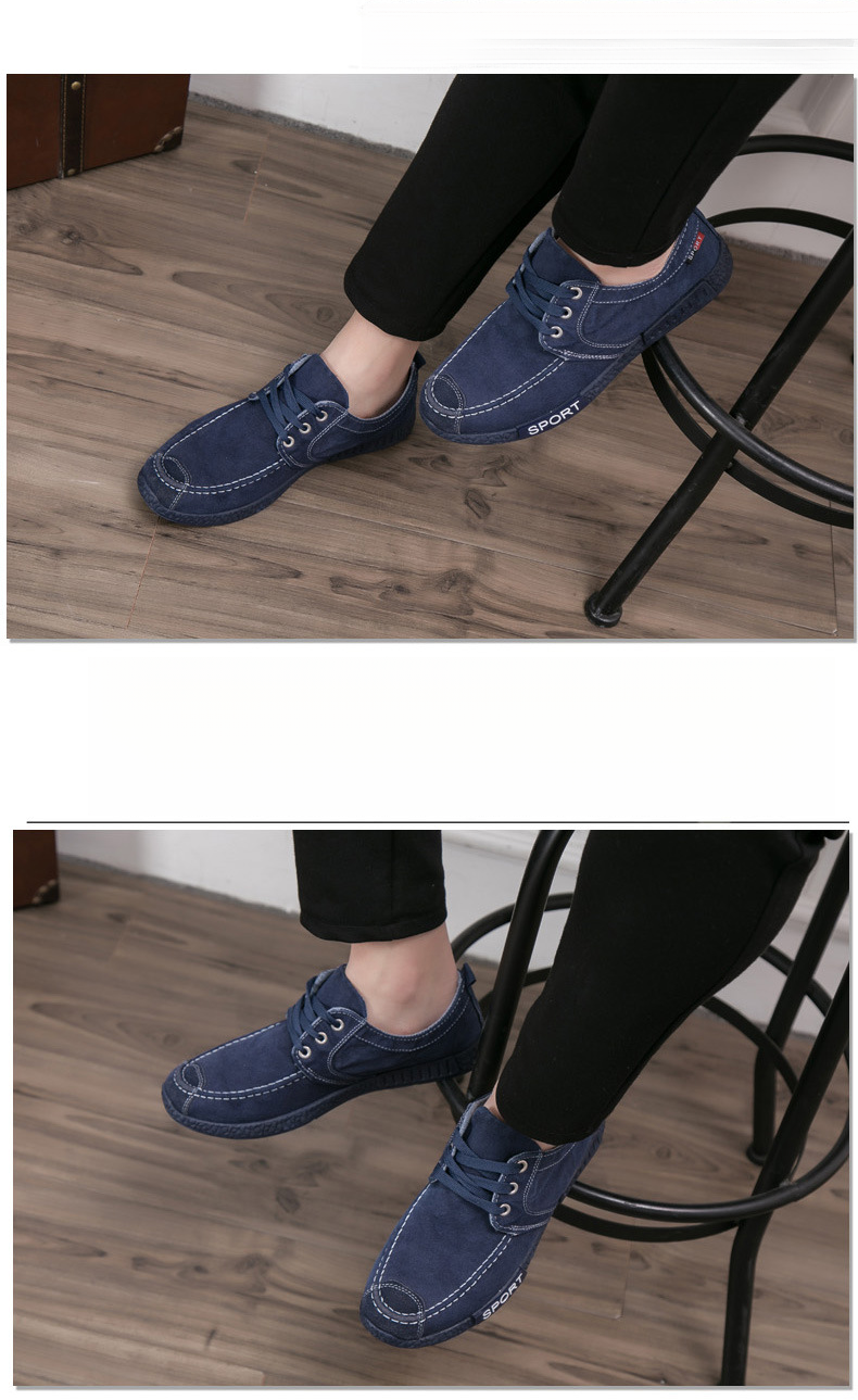 2025 Spring New Canvas Shoes Cloth Casual Sports Work Men's Shoes Casual Daily Wear Comfortable And Lightweight_voghion.com