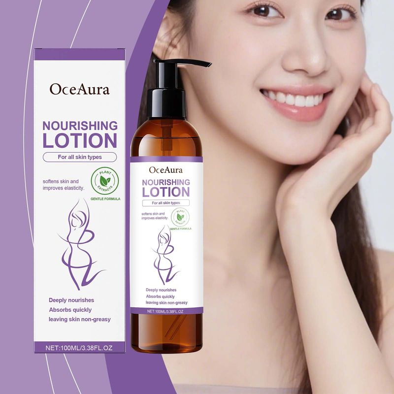 OCEAURA Lozione alla Lavanda Nutriente in Profondità Pelle Delicata Fragranza a Lunga Durata Crema Corpo Idratante_voghion.com
