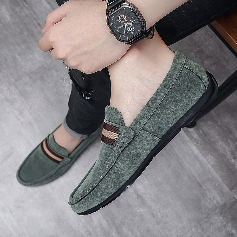 Männer Casual Schong Moud Männer Schong Männer Loafers Mokassins Slip On Männer Flats Männlech Führerschong_voghion.com