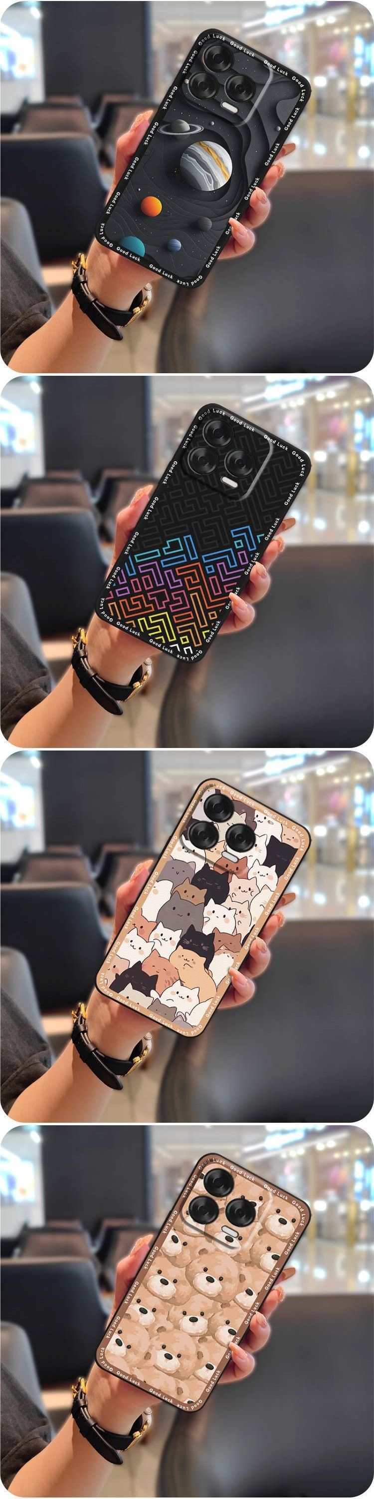 Custodia per telefono TechGlobe adatta per ZTE Blade V70 Vita/V70 con design a bordo intero, dissipazione del calore semplice, rosso giovanile_voghion.com