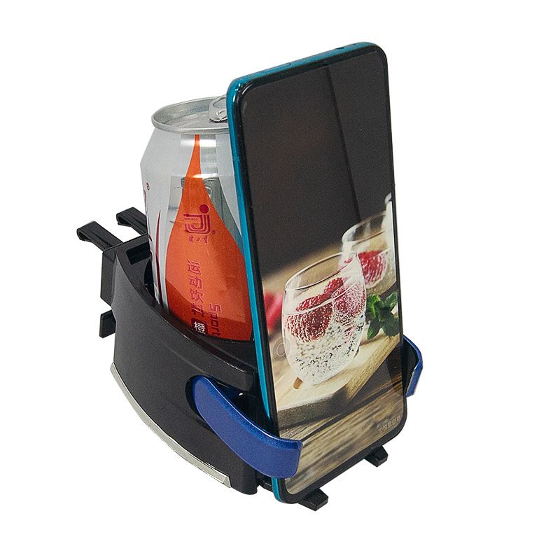 Grenzüberschreitender neuer Getränkehalter fürs Auto, großer Thermosbecher, rundes Tablett, drehbarer Getränkehalter für die Hälfte des Autos_voghion.com