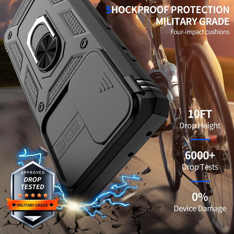 Strong Protection Cover for Samsung Galaxy S23 S24 Ultra S21 FE S20 S22 Plus A54 A14 A34 A15 A25 A52S A52 A53 A33 A13_voghion.com