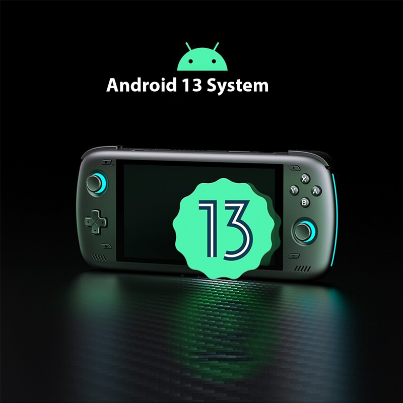 Console de jeux portable AYN Odin 2 Pro, 12 Go, 256 Go, Android 13, écran tactile IPS 6 pouces, 8 gen 2, batterie 8 000 mAh, Wi-Fi 7, Bluetooth_voghion.com
