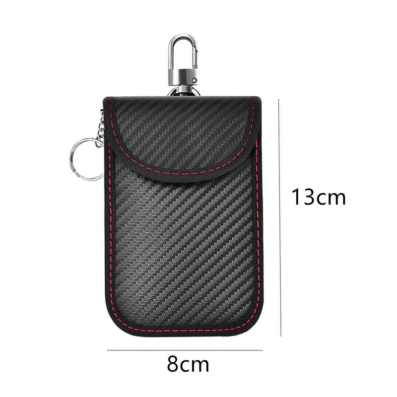Mobile Phone Signal Car Key Anti-Magnetic Anti-Theft RFID Blocking Storage Bag_voghion.com