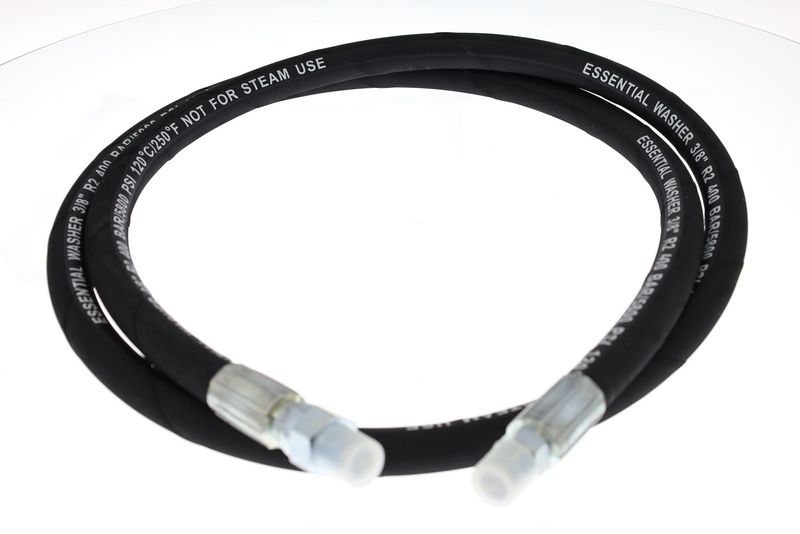 6 FT Whip Line For Pressure Washers | 3/8" 5800 PSI | Premium Commercial Grade Utility For Various Applications_voghion.com