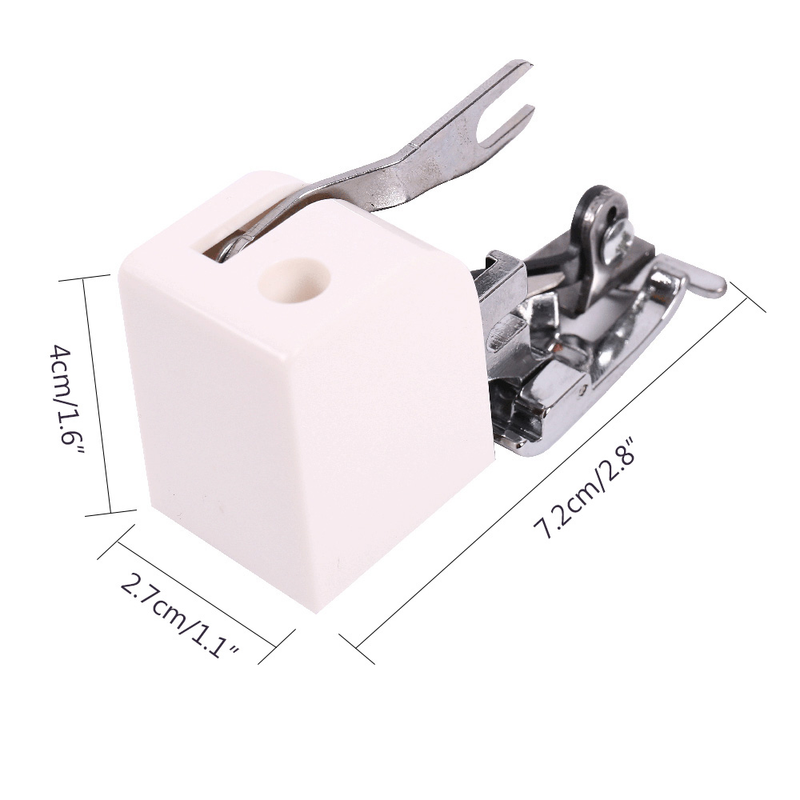 Accesorios para máquinas de coser, piezas de prensatelas Overlock, cortador lateral, asistente portátil, pies de prensa para todo Material de vástago bajo_voghion.com