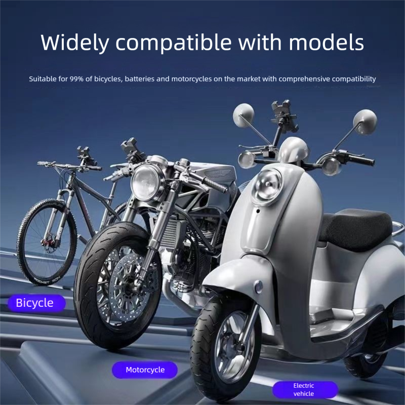 Neuer Fahrzeughalter für Elektrofahrräder, Motorräder und Fahrräder, spezielle Navigationstelefonhalterung_voghion.com