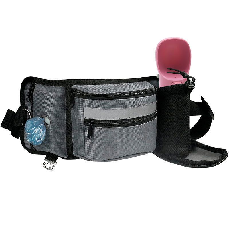 Tragbare Snacktasche für Ausflüge, Spaziergänge, Mehrzweck-Hundekot-Auffangtasche, Hundetrainings-Hüfttasche_voghion.com