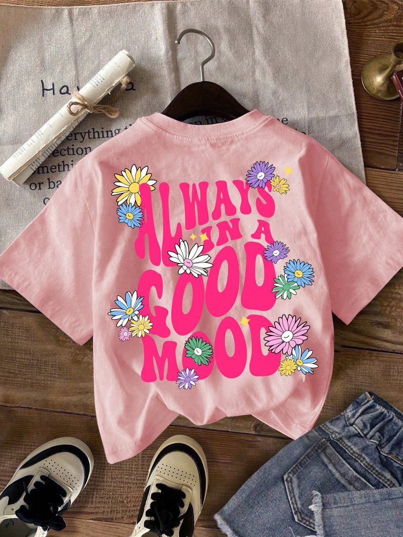 Dječja odjeća Dječja odjeća Majice kratkih rukava za srednje i velike dječake i djevojčice Majice_voghion.com