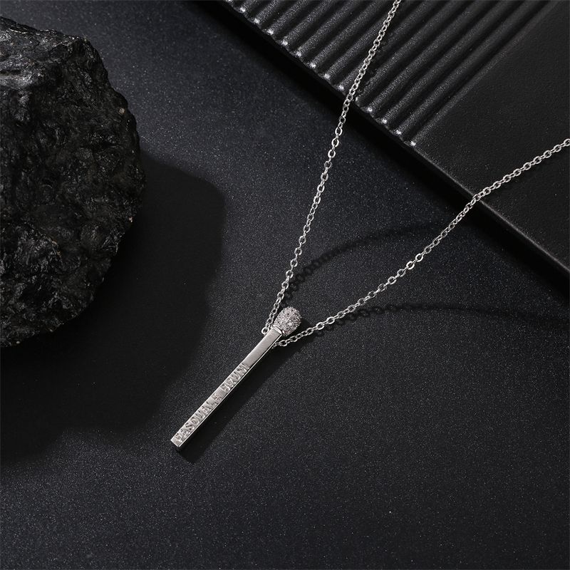 2025 New Arrivals Unique fork shaped necklace, 70cm, with stainless steel chain in the box, punk pendant necklace for men and women, party_voghion.com