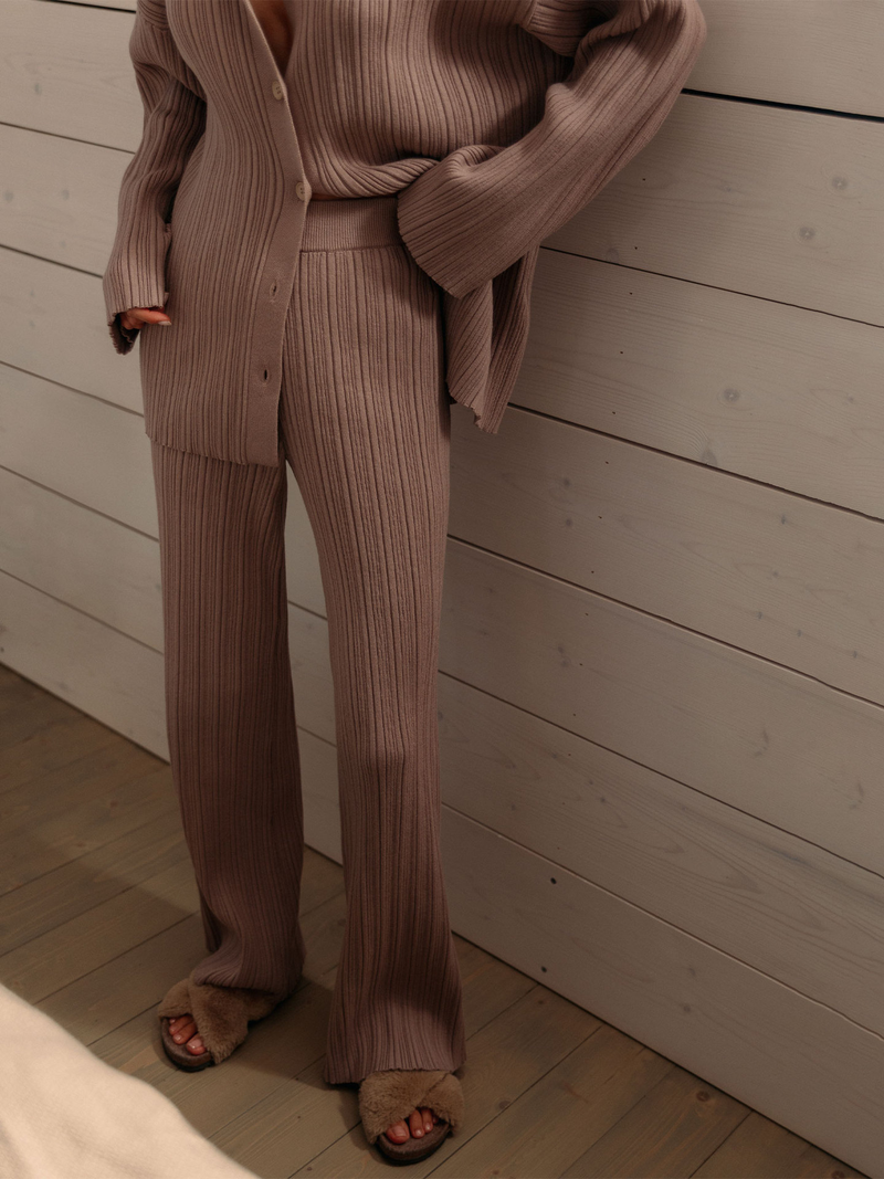 Lässiges Pullover-Set für Damen, zweiteilig_voghion.com