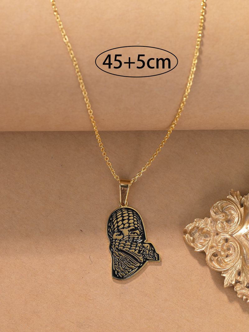 Collana in acciaio inossidabile Hamas con ciondolo di gioielli popolari, accessori per soldi islamici_voghion.com