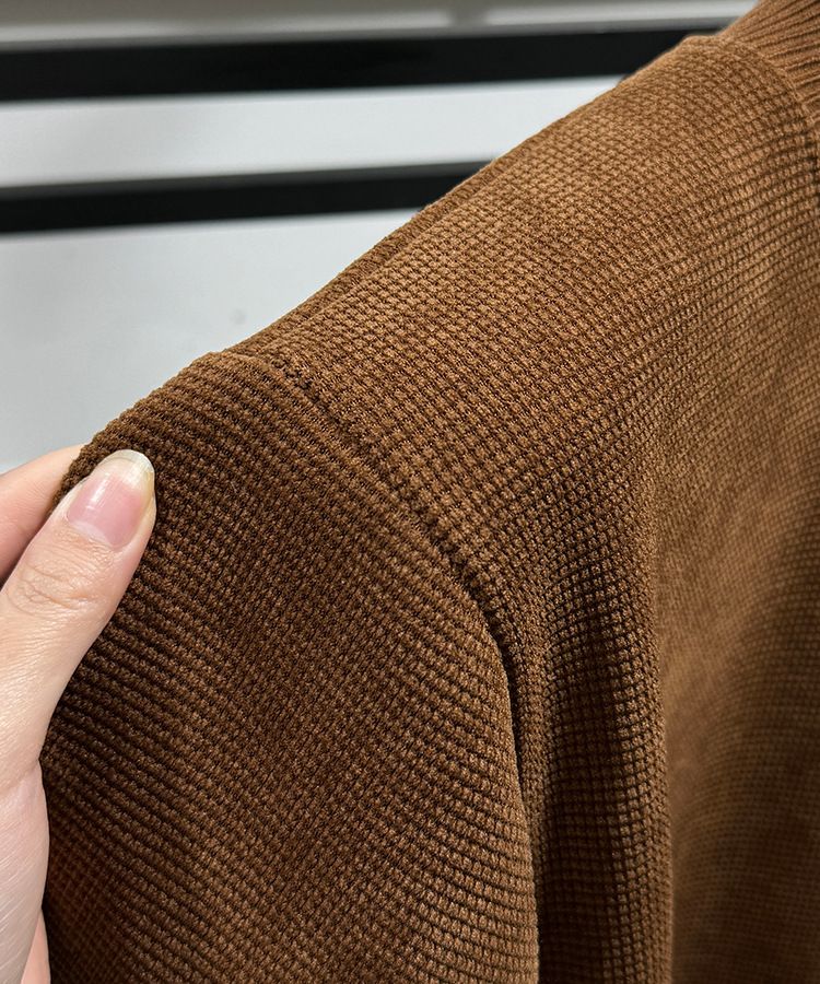 Premium Fleece-Lined Crewneck Sweatshirt For Men – Thickened Winter Thermal Base Layer With Brushed Polyester Interior, Classic Solid Color Pullover_voghion.com