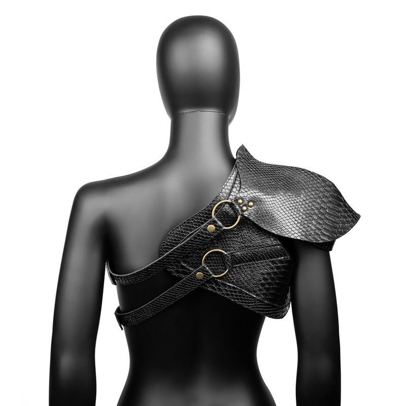 Punk-Rüstung Lady Armor Cape Weste Halloween Cape COSPLAY Kostüm Party Requisiten_voghion.com