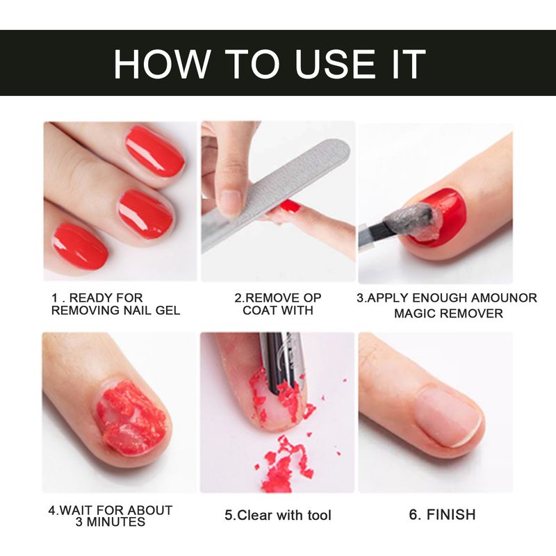 EELHOE explodes magic salon easy nail remover gel_voghion.com