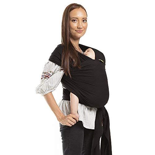 Fascia porta bebè in cotone, fascia porta bebè da viaggio in cotone elasticizzato, per neonati e bambini piccoli, fascia porta bebè da 0 a 36 mesi_voghion.com