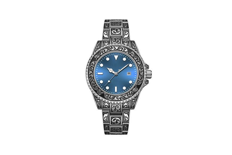 Fashion New luminous calendar men's watches men's watches retro carved art watches_voghion.com