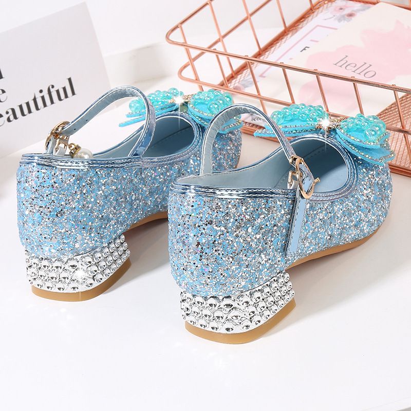 2026 frühling Herbst Prinzessin Und Leder Weiche Sohle Kleine Mädchen High Heels kinder Kristall Einzelnen Schuhe Für Junge Mädchen_voghion.com