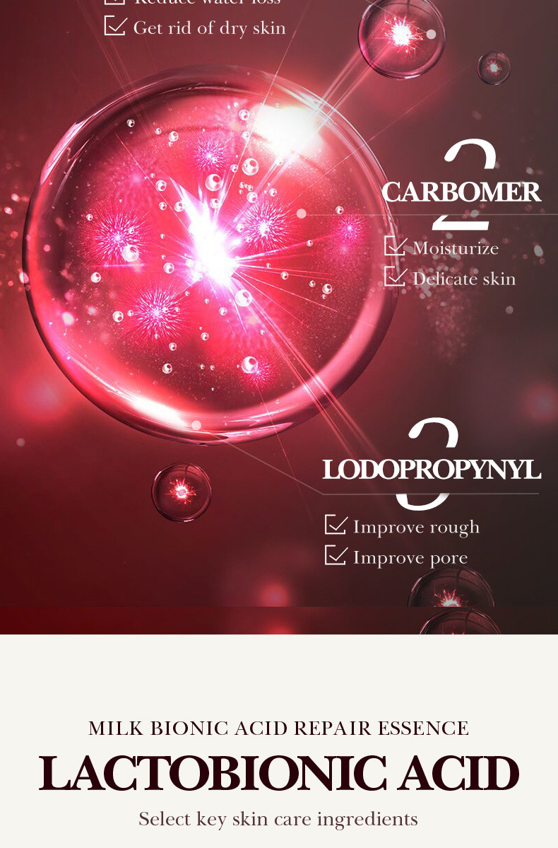 Acido SADOER Lactic Shrinks Repair essence Rimozione dell'acne Comedone Ripara i pori grossolani s_voghion.com