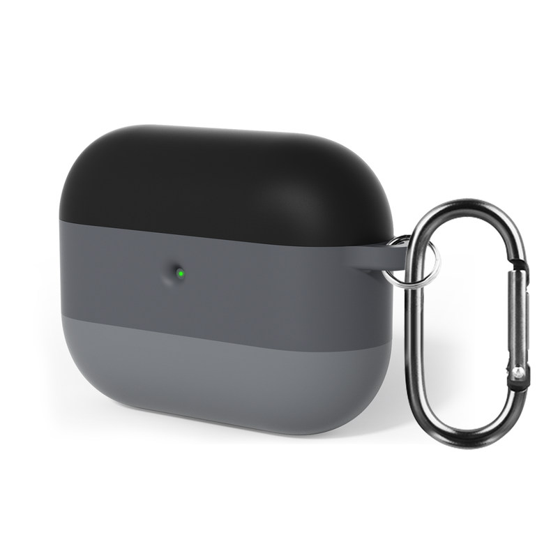 Custodia per auricolari in silicone con colori sfumati per AirPods Pro 3 2025, custodia in TPU con gancio per AirPods Pro 3 generazione_voghion.com