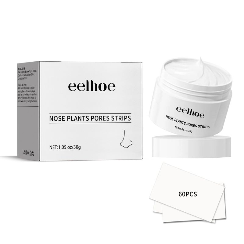 EELHOE Crema Detergente Olio per la Pelle Punti Neri Acne Cheratina Pulizia e Riparazione Pori Lacrime Naso Maschera_voghion.com