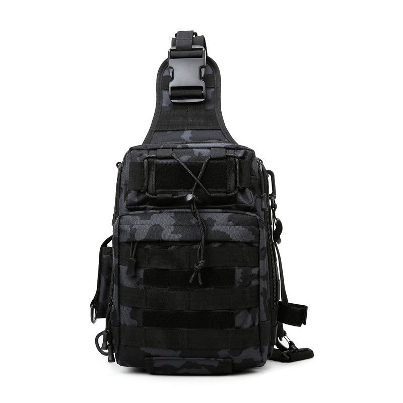 Bolso bandolera táctico Luya para hombre, mochila grande multifuncional para deportes al aire libre_voghion.com