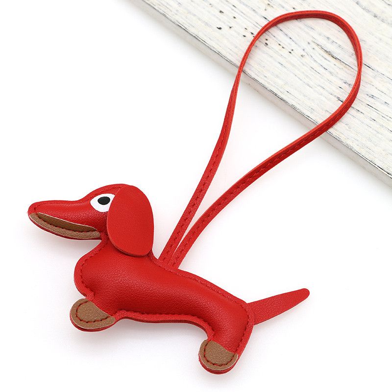 Bag Charm New Cartoon Personality Keychain Bag Pendant Series Dachshund Animal Shape Bag Pendant Decoration Wholesale_voghion.com