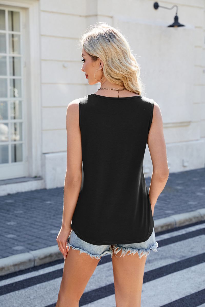 Maglietta a maniche lunghe con scollo rotondo, tinta unita, stile primavera/estate 2025, per donna_voghion.com