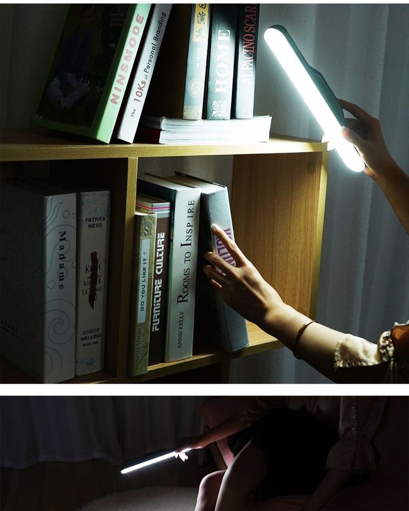 LED Mirror Light No Drilling Rechargeable Bathroom Vanity Makeup Light Fill Light Toilet Light Mirror_voghion.com