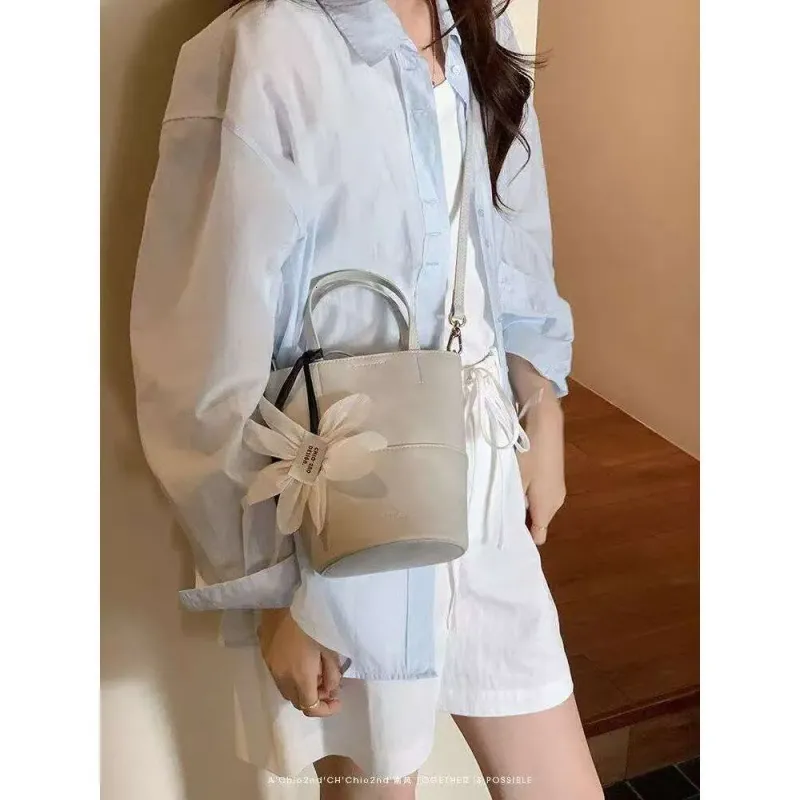 Nanfeng Chio2nd Wave Diary Bucket For Women Super Popular Handheld Flower Single Shoulder Crossbody Small Bag_voghion.com