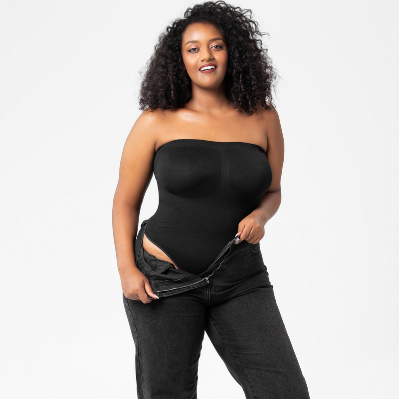 kroppsformande i ett stycke, avtagbart hängselrör för kvinnor, toppkorsett Shapewear i ett stycke, anpassning av kroppsformande plagg_voghion.com