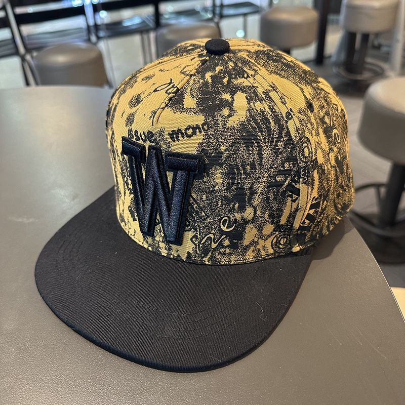 Cappello da uomo Summer Thin W Hip Hop Cappello da donna High end Universal Street Cappello a tesa piatta Primavera e autunno Parasole Baseball_voghion.com