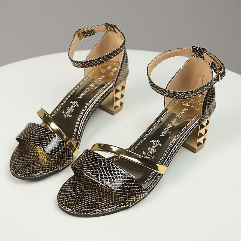 Suured 2025. aasta suvised naiste moepandlaga kõrged kontsad ja avatud varvastega sandaalid_voghion.com