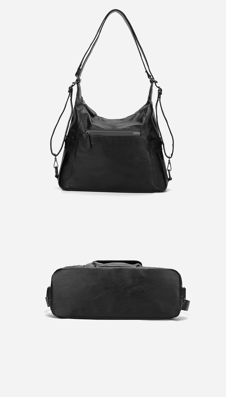 New Shoulder Bag Women's Bag Trendy And Versatile Simple And Fashionable Korean Version Large Capacity Handbag Backpack_voghion.com