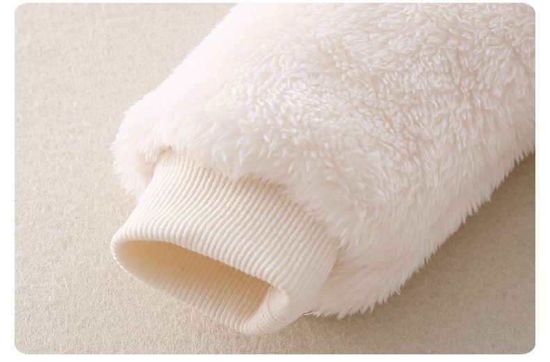 Baby höst vinterkläder med extra bomull tjockt hopp, skurna män och kvinnor baby flanell varmt utomhushopp_voghion.com