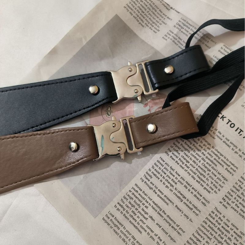 Accessorio per papillon JK Punk in pelle decorativa casual coreano professionale versatile britannico in stile college per donna_voghion.com