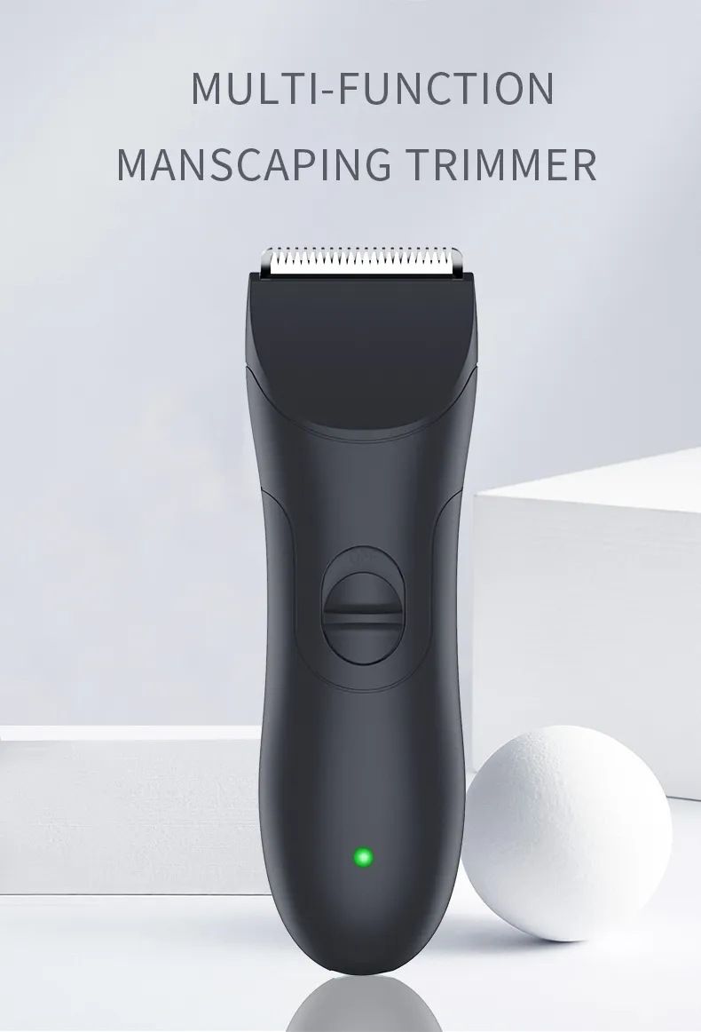 Professioneller Körperhaarschneider – Wasserdicht, per USB wiederaufladbar, Keramikklingen für Männer und Frauen (Geschenkbox/Magnethülle)_voghion.com