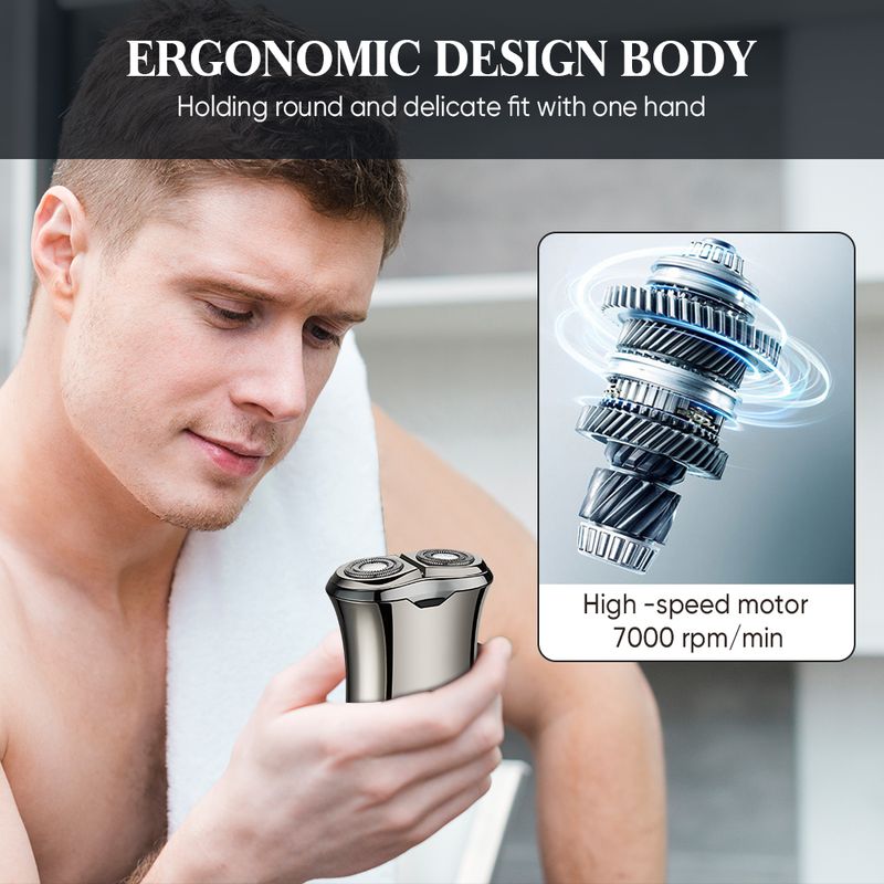 Rasoio elettrico professionale senza fili Mini Rasoio per capelli Trimmer per uomo_voghion.com