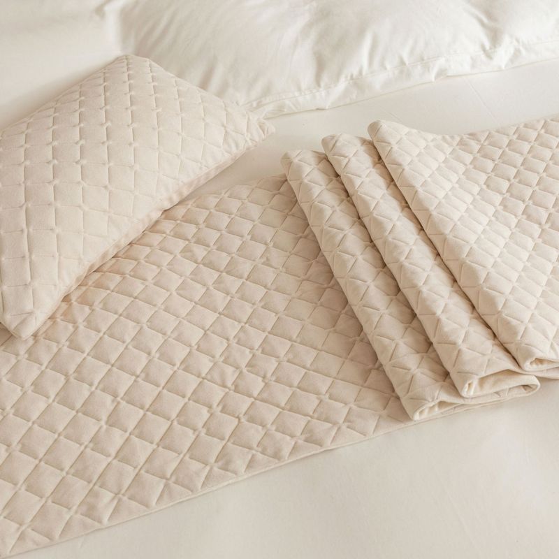 Semplice modello olandese in velluto ultrasonico a rombi per hotel, hotel, casa, letto, asciugamano, bandiera_voghion.com