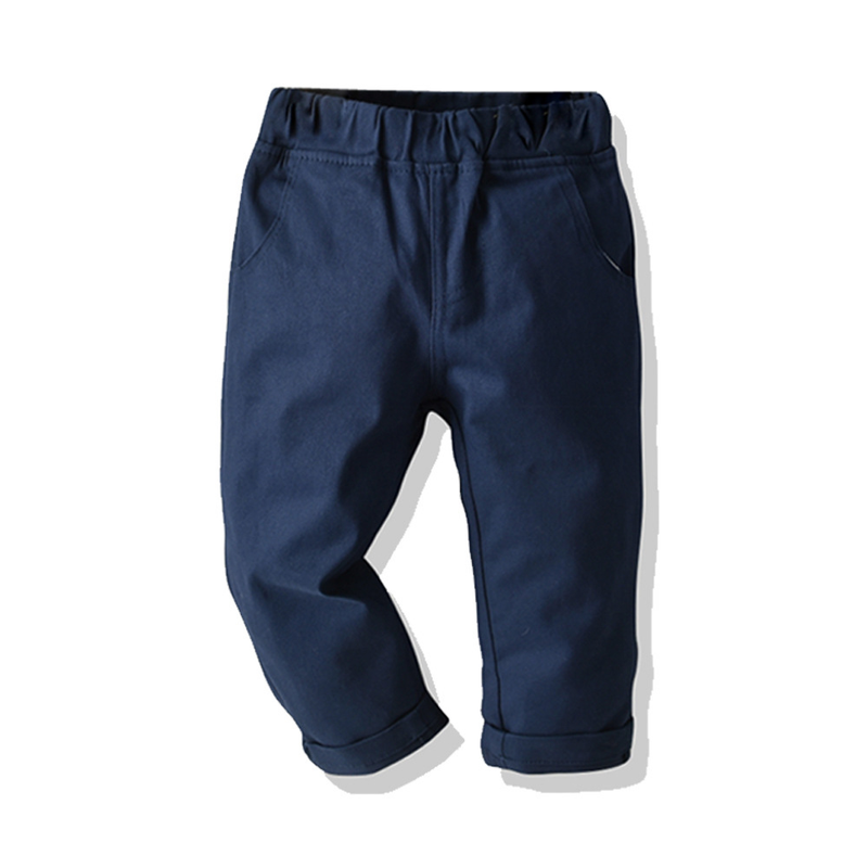 Abbigliamento per bambini Bambini neonato camicia a maniche lunghe in cotone maglione pantaloni elasticizzati abito quattro pezzi ragazzi autunno e inverno vestito completo_voghion.com