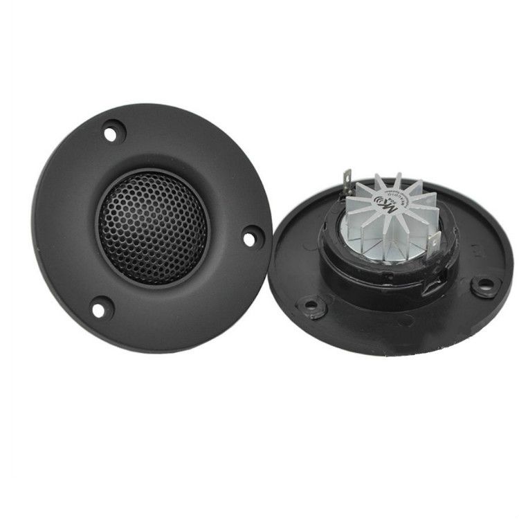 Tenghong 2pcs 4Ohm 60W Audio Treble Speaker 25 Core Silk Film Fever Sound Hifi Tweeter Loudspeaker Car With Heatsink DIY_voghion.com