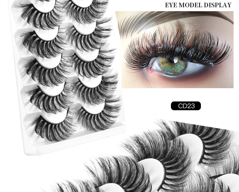 Lash extension set Thick high mink false eyelashes naturally curl your lashes_voghion.com