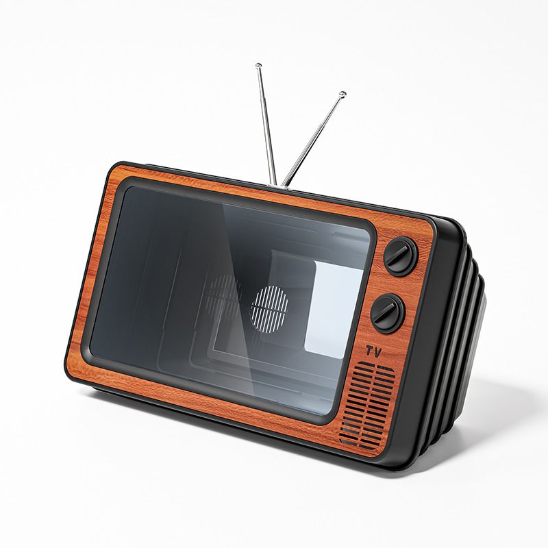 2025 New Old-School TV Style Mobile Screen Magnifier 3D HD Folding Amplifier For All Smartphones_voghion.com