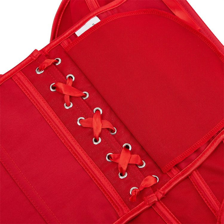 Women's Intimates Frosted Tube Top Body Shaper Female Sexy Waist Palace Corset_voghion.com